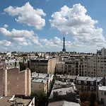 Stunning View On Eiffel Tower With Balcony